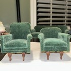 Lot Of 3 Vintage Miniature Dollhouse Furniture-living Room-shackman-rinco-1 12