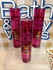 New  Bath   Body Works  pink Obsessed  Fine Fragrance Body Mist  8 Fl Oz  Qty 3