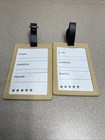2 The Eagles Sphere Las Vegas Luggage Tag Rectangle Travel Id Third Encore New