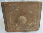 Antique Wooden Sewing Machine Drawer 13-1 2  L X 4-7 8 W X 3-3 4 H faint Decal