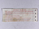 Slayer Concert Ticket South Of Heaven Tour Odeon Hammersmith London Sept 1988