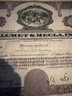 Lot Of 8 Michigan Copper Mining Certificates Lbr Keweenaw Michigan Mi