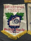 Vintage Lot Of 10 -rotary International Banners From New York 