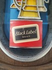 Vintage 1960 s Black Label Beer Bar Advertising Wall Sign Carling Brewing Co 