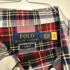 Polo Ralph Lauren Mens L  Slim  Fit Plaid Stretch Long Sleeve Shirt