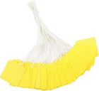 Joycraft 200pcs Price Tags With String Attached  1 4x1 8 Inch Blank Paper Hangta
