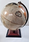 Vintage  12 Inch Raised Relief Rotating Replogle Globe Platinum Classic Series