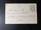 1909 French West Africa Cover St Louis Senegal To Nice France