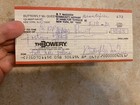 Butterfly Mcqueen  Check Hand Filled Out And Signed Autograph Gwtw