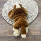 Vintage Fao Schwarz Basset Hound Dog Plush 8  Realistic Stuffed Animal
