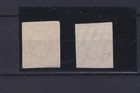 Luxembourg  1852  M 1  Two Stamps  Used  Fine  Old Signature