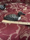 American Wildlife Collection Loon  1981 Craft-tex Duck Decoy Set Vintage Ducks