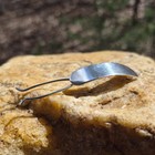 Rare Vintage Korff   Son  S  Sks Hair Clip Barrette Sterling Silver Mid Century