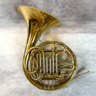 F e  Olds F bb Double French Horn W  Case   Mouthpiece  see Demo 