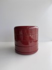 Vintage Interdesign Sleek 1980s Swivel Organizer   Cherry Red   Htf   Usa