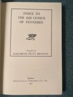 Index To The 1820 Census Of Tennessee By Elizabeth Bentley  1981  Hc 