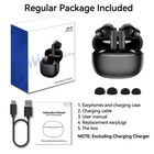 Audifonos Inalambricos Bluetooth 6 0 Auriculares Para Iphone Y Samsung  negro 