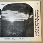 Midnight Sun North Cape Norway Stereoview Card  15774 Keystone 1978 Repro