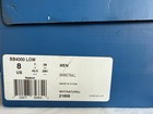 Men   s Size 8 Reebok Bb4000 Low  White natural  New In Box