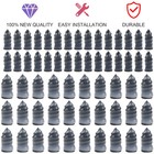 61x Car Tubeless Vacuum Tyre Puncture Repair Kit Screw Nails Tire Patch Plug Fix