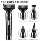 4 In 1 Rechargeable Shaver Eyebrow Ear Nose Hair Trimmer Beard Razor Cordless