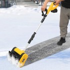 Battery Powered Snow Sweeping Blower Cordless Snow Cleaning Shovel 1200w 3500rpm
