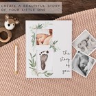 Baby Book Keepsake  Simple Baby Milestone Book For Boy Or Girl  Baby Journal    