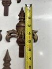 Antique Cast Iron Victorian Finial Judd Pat a p f  6 5x4 5   