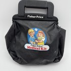 Vintage Fisher-price Medical Kit Doctor Play 1987 W  6 Accessories