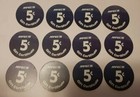 3th Print Set 5 Cent Aafes  Pogs 2003 Printing  A u Military Tokens