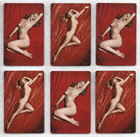 Swap 6 Marilyn Monroe Mint Vintage Pin-up Playing Cards 1953 Photos Tom Kelly