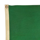 Vintage Cotton Mexico Flag Cloth Eagle Sewn Mexican Textile Art Distressed Decor