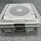 Aesculap Sterilization Case Container Jn340 W  Lid  Retainers Jk100