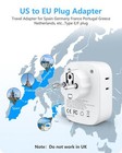 Lencent Germany France Travel Power Adapter  Pd 45w Usb C Fast Charger Adapto   
