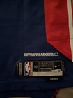 Nike Detroit Pistons Rookie Game Worn Jersey Nba Basketball Sz 50 Sweden Stock X