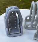 1 24 Scale Resin Pulling Truck Roll Cage Kirkey Racing Seat Model Cage Combo