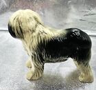 Vintage Coopercraft Porcelain Old English Sheepdog  Figurine Big England Ceramic