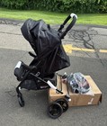 Baby Trend Passport Carriage Stroller With Privacy Net  Ultra Black