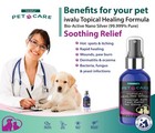 Flea Dog Treatment Care - Kills Fleas  Parasites  No Sting Spray - Pets Love It 