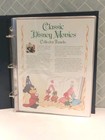 Classic Disney Movies Collectors Panels 110 Stamps 11 Movies W  6 Pages Each Vtg