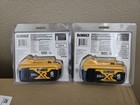 2 Pack New Dewalt Dcb206-2 20v 6 Ah Max Lithium Ion Battery -- Ships From Usa