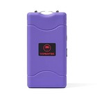 Mini Stun Gun Powerful Self Defense Rechargeable Led Flashlight Purple