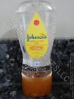 5 Johnson s Shea   Cocoa Butter Oil Gel Baby Oil Bottles 6 5 Fl Oz  New