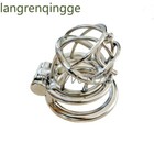 Custom Pa Stainless Steel Male Chastity Cage Device With Prince Cbt Lock Ring