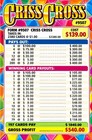 Criss Cross 2380ct 3w Single Game  Pull Tabs