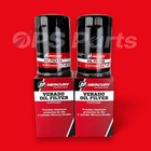 New oem Mercury Verado L6 Oil Filter 200hp Thru 400 Hp - P n  877769k01 - 2 Pack