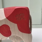 Trauffer Switzerland Wooden Cow - Limited Edition For Swiss Football Federation