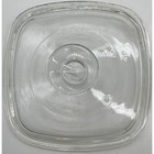 Corning Ware Pyrex Glass Lid A-7-c B-5-3 Square Replacement Cover 7 Inch Clear