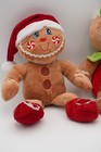 Dan Dee Collector s Choice Christmas Gingerbread Boy   Girl Plush 10 