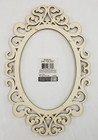 Lot Of 2 Laser Cut Ornate Frames 4x6   5x7 Unfinished Thin Wood Crafts
